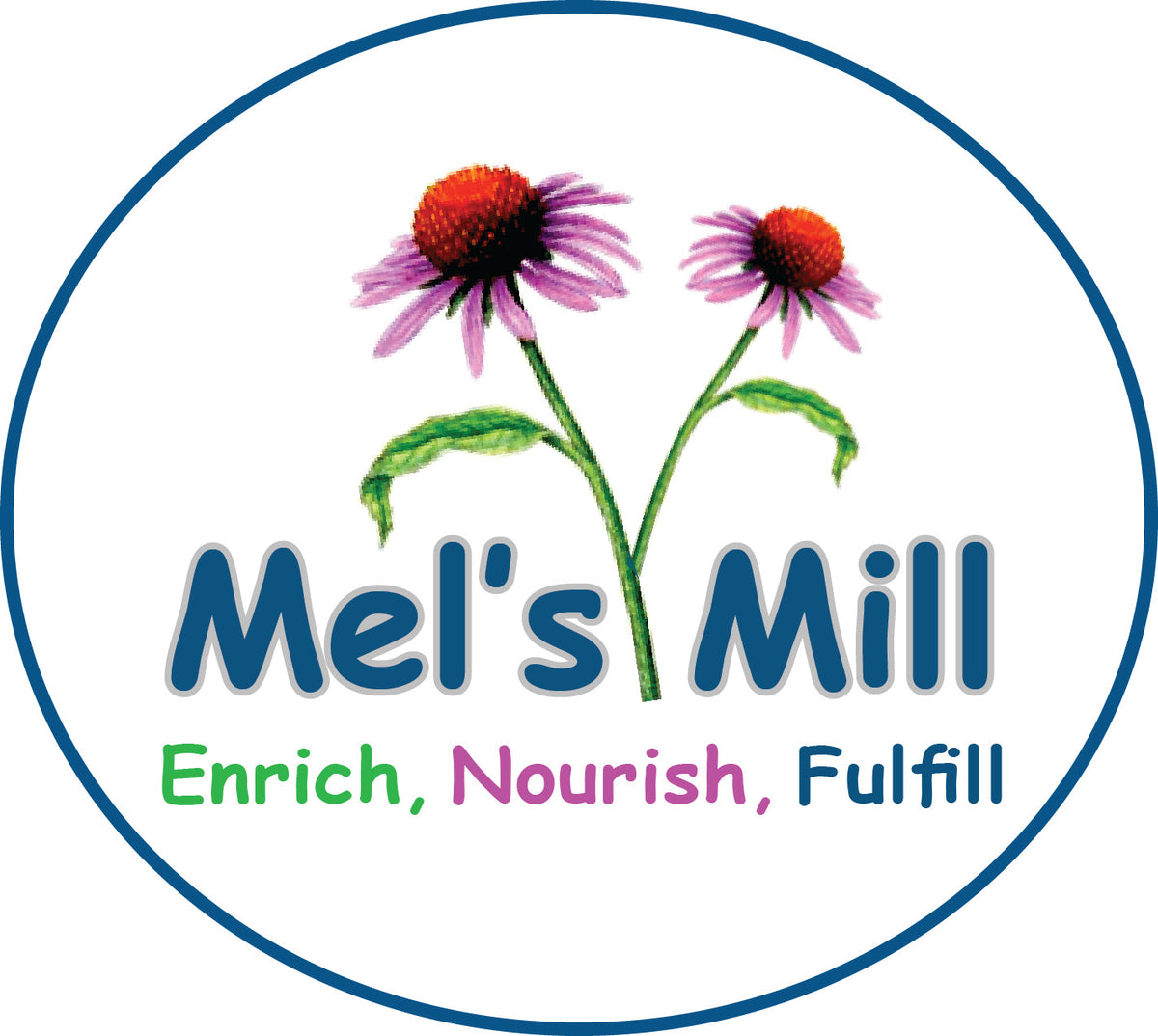 Mel's Mill logo
