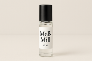 10 ml roller bottle with Mel's Mill label