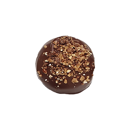 1.5oz BULK Toffee Crunch Truffle, Milk Chocolate