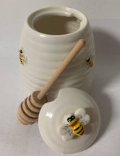 Load image into Gallery viewer, Beehive Honey Pot - 3.5&quot; x 4.5&quot;
