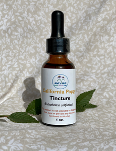 California Poppy Tincture