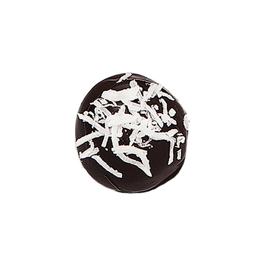 1.5oz BULK Coconut Macadamia Truffle, Dark Chocolate