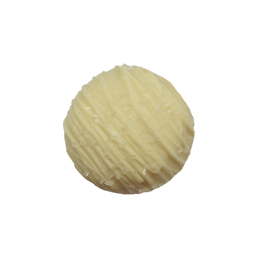 1.5oz Wedding Cake Truffle, White Chocolate