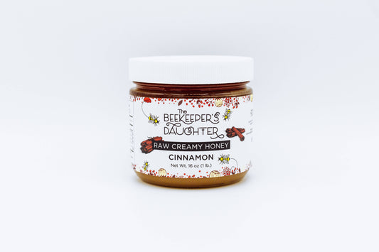 16oz Raw Cinnamon Creamy Honey