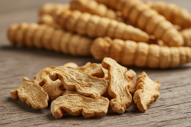 more realistic with full mushroom in background