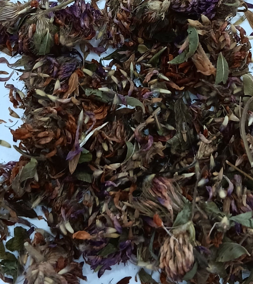 Organic Red Clover Blossoms 1 oz